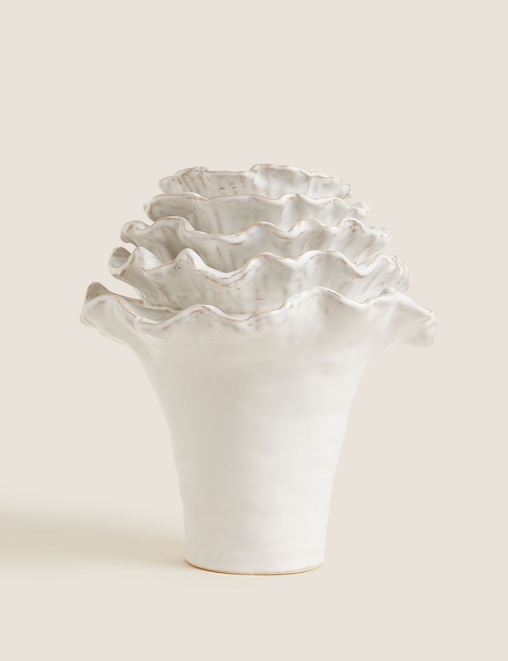 Medium Floral Ceramic Vase