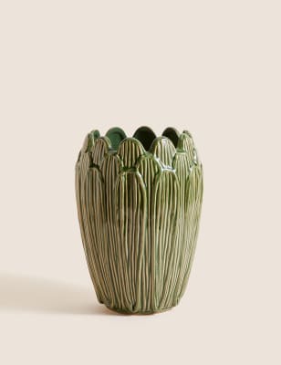 Ceramic Petal Vase