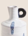 Painted Glaze Ceramic Bottle Vase