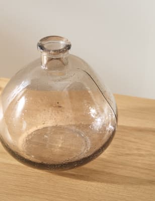 M&S Medium Bottle Vase - Neutral, Neutral