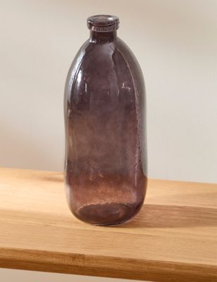 M&S Large Bottle Vase - Charcoal, Charcoal