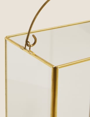 

Farolillo de vidrio pequeño - Oro, Oro