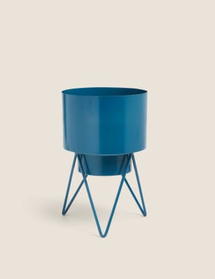 

Lois Medium Planter - Teal, Teal