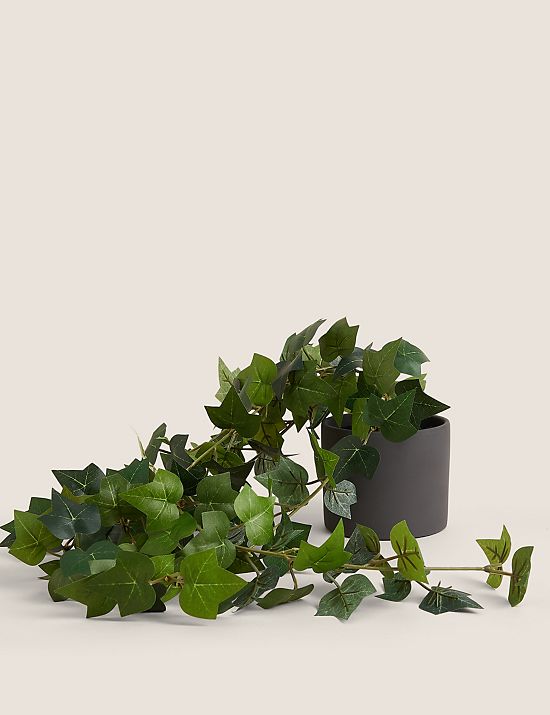 Artificial Trailing Ivy Plant in Pot