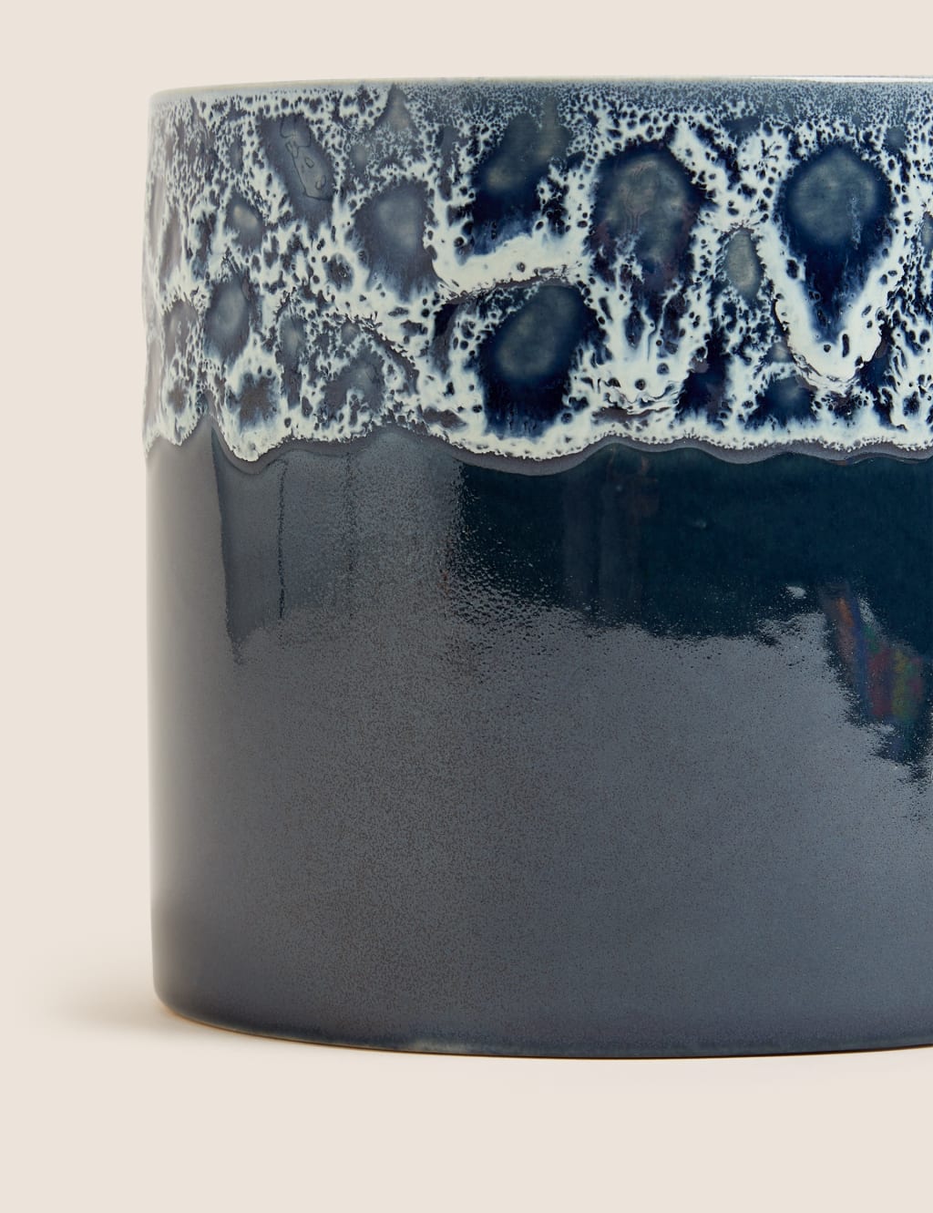 Medium Ceramic Glazed Planter image 2