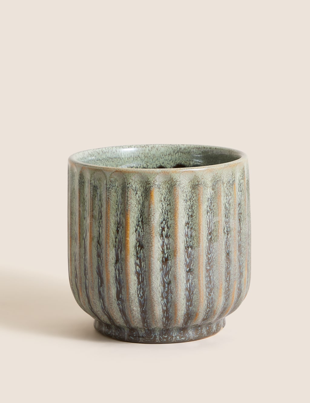 Medium Reactive Glaze Planter