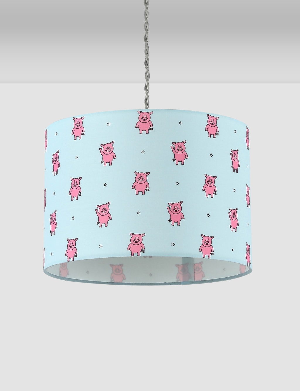 Percy Pig™ Print Ceiling Lamp Shade image 1