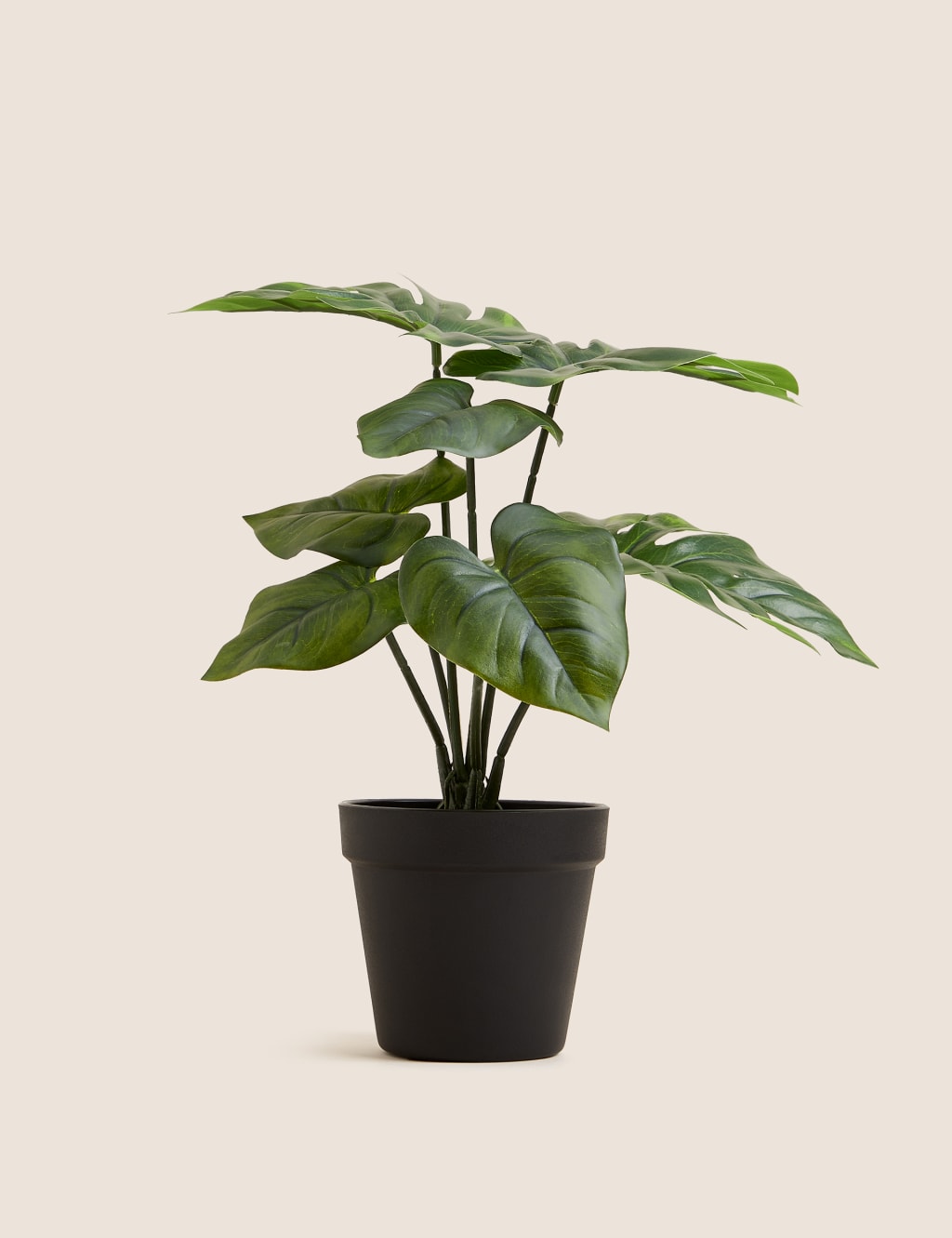 Artificial Monstera Plant in Pot image 1