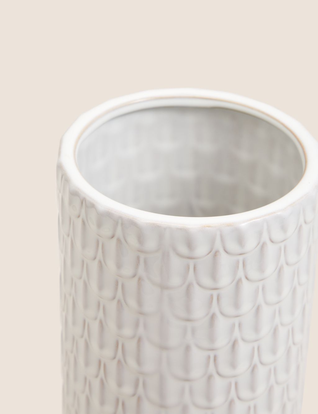 Scallop Cylinder Vase image 2