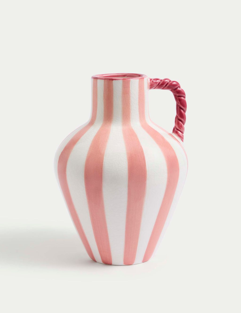 Striped Jug Vase