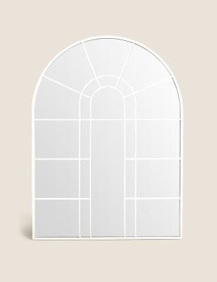 

Espejo para ventana con arco - Blanco, Blanco