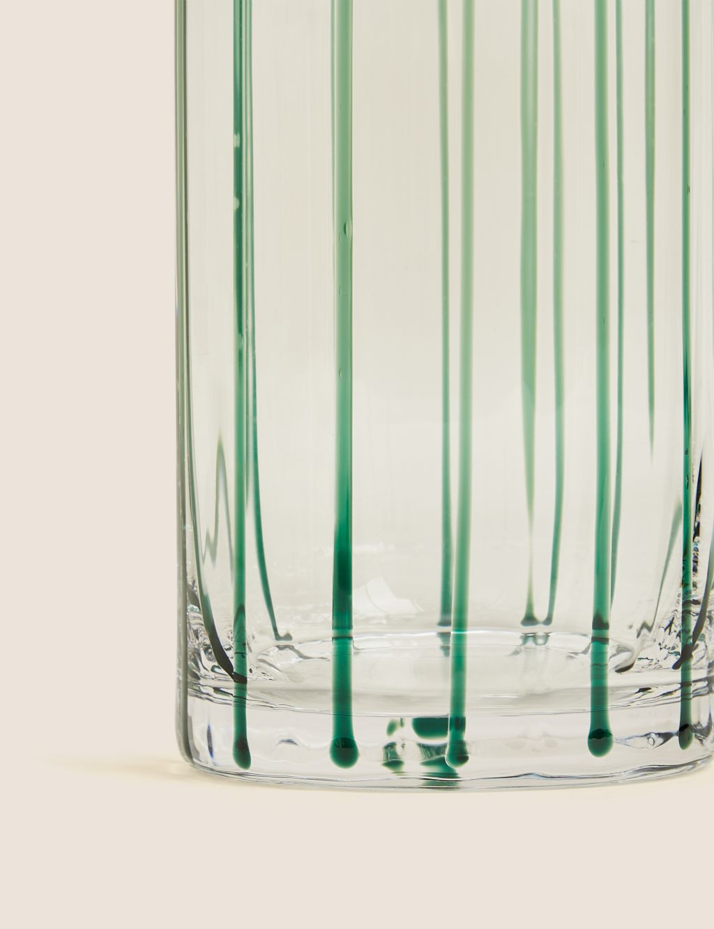 Striped Cylinder Glass Vase image 4