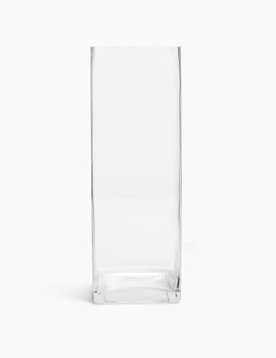 Large Cube Vase Vases Marks And Spencer Cy