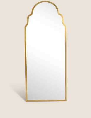 

Madrid Full Length Mirror - Antique Brass, Antique Brass