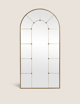 Eliza Large Arch Floor Standing Mirror