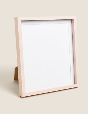 Cadre photo en bois 20 x 25 cm - Rose