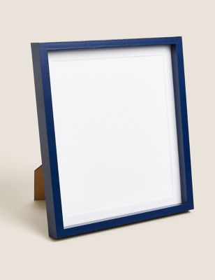 Cadre photo en bois 20 x 25 cm - Bleu Marine