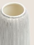 Large Linear Striped Vase