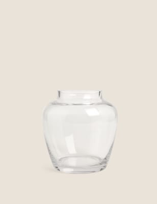 

Small Urn Vase - Clear, Clear