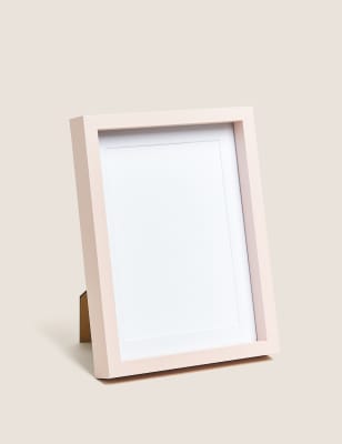 

Wood Photo Frame 5x7 inch - Pink, Pink