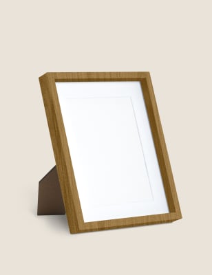 

M&S Collection Marco de fotos de madera de 15 x 20 cm - Mezcla De Tonos Naturales, Mezcla De Tonos Naturales