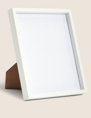 

M&S Collection Wood Photo Frame 8x10 inch - White, White