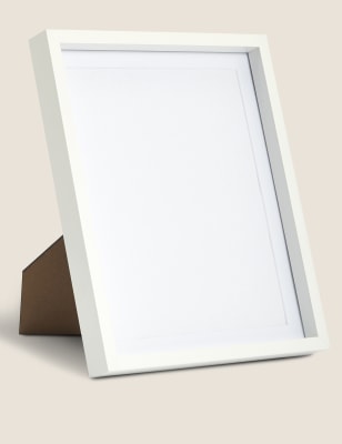 

M&S Collection Wood Photo Frame 8x10 inch - White, White