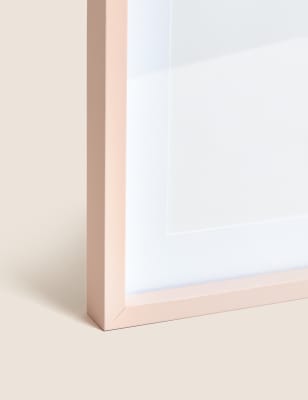 

Wood Photo Frame A4 - Pink, Pink