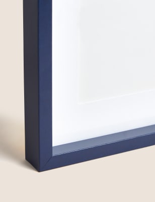 

Wood Photo Frame A4 - Navy, Navy