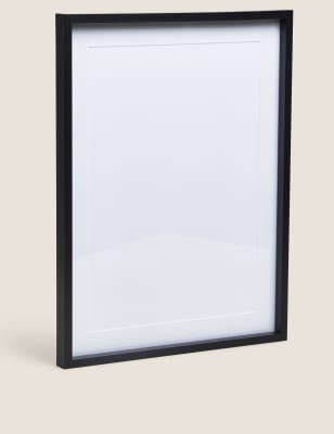 M&S Wood Poster Frame A3 - Black, Black,White