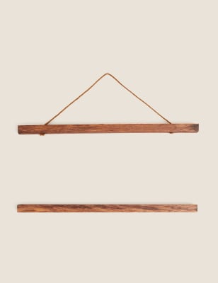 

M&S Collection Marco de madera magnético - Marrón, Marrón