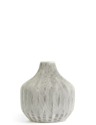 Medium Linear Bulb Vase
