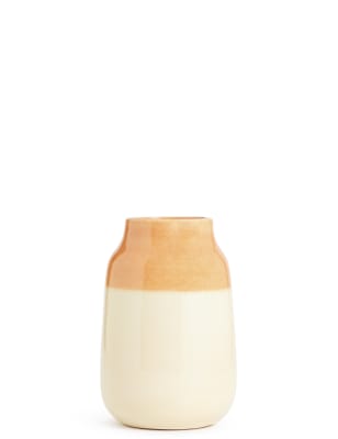 Medium Two Tone Reactive Vase Vases Marks And Spencer Us