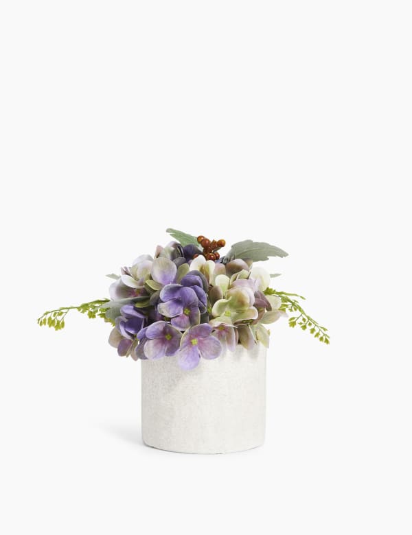 Artificial Hydrangea Pot M S