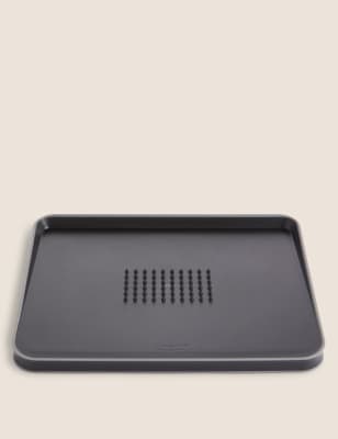 

Joseph Joseph Cut & Carve™ Plus Chopping Board - Black, Black