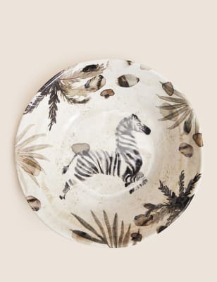 Abstract Watercolour Picnic Salad Bowl - AT