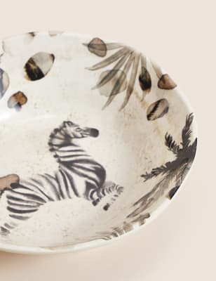 Abstract Watercolour Picnic Salad Bowl - AT
