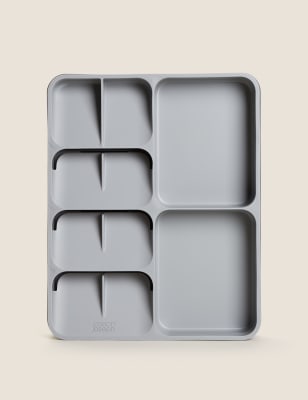 

Joseph Joseph DrawerStore™ Expanding Cutlery Organiser - Grey, Grey