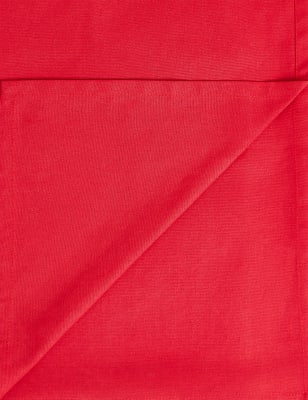 

M&S Collection Tischdecke aus reiner Baumwolle - Rot, Rot