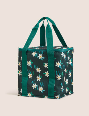 Expressive Floral Collapsible Cool Bag