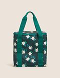 Expressive Floral Collapsible Cool Bag