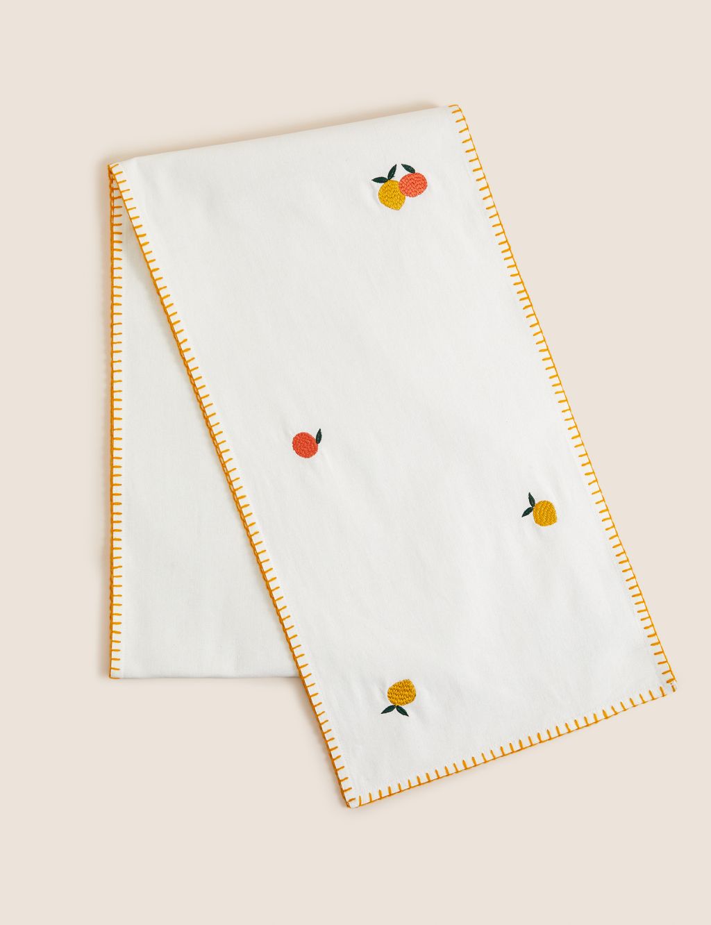 Pure Cotton Fruit Table Runner