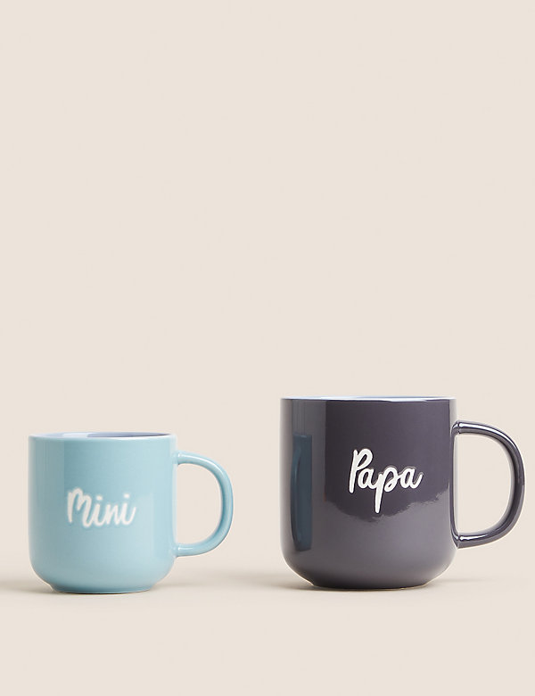 Papa and Mini Me Mug Gift Set - GR