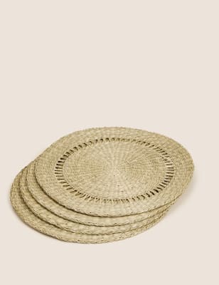 Set of 4 Seagrass Placemats