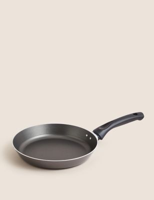 M&S Grey Aluminium 24cm Frying Pan, Grey