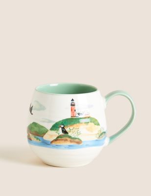 Nautical Puffin Mug
