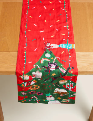 Christmas Light Up Table Runner
