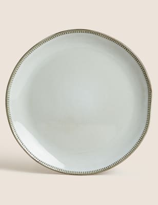 

M&S X Fired Earth Stoneware Dinner Plate - Natural, Natural