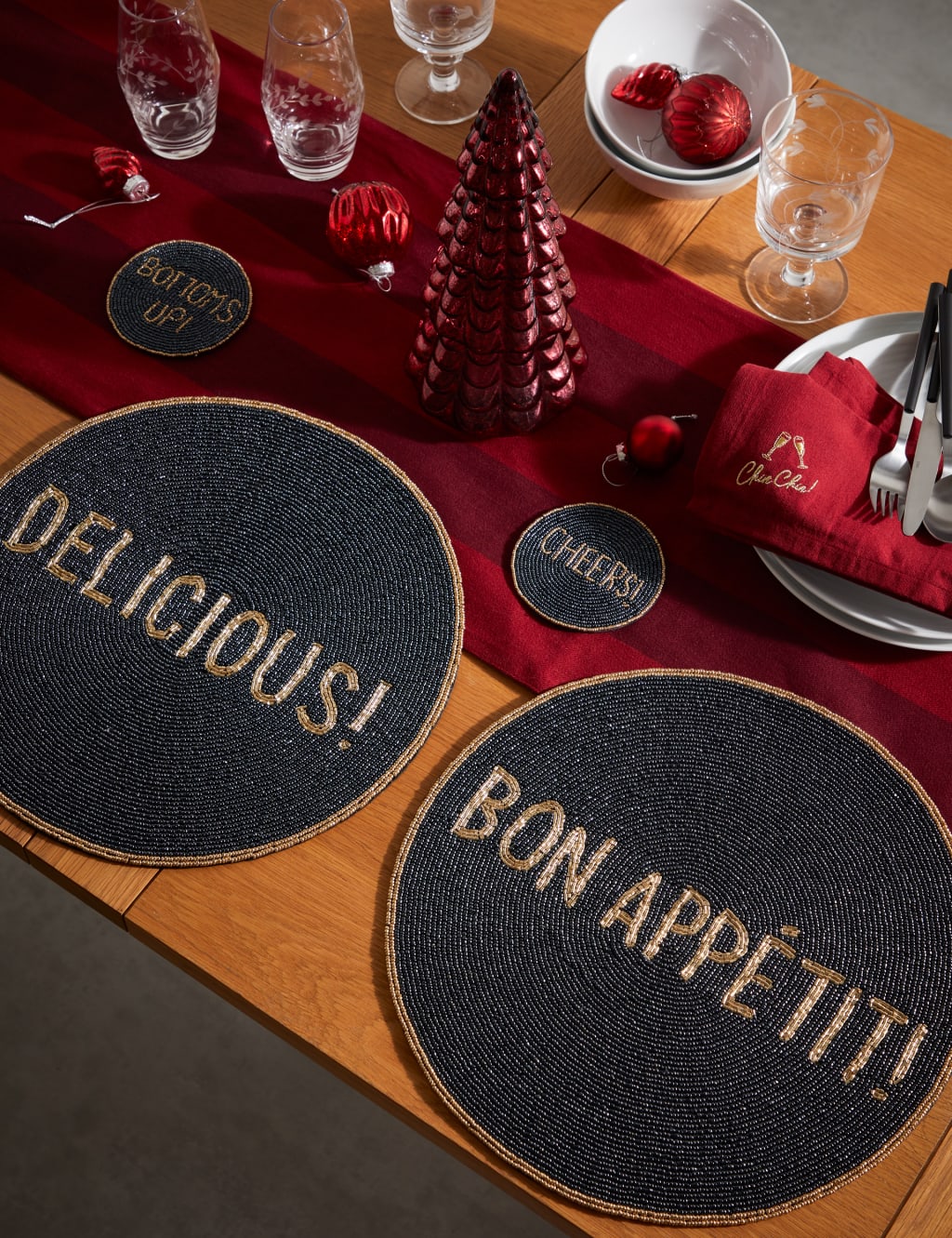 Striped Table Runner image 4