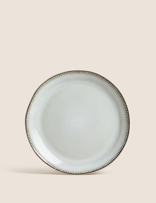 

M&S X Fired Earth Stoneware Side Plate - Natural, Natural